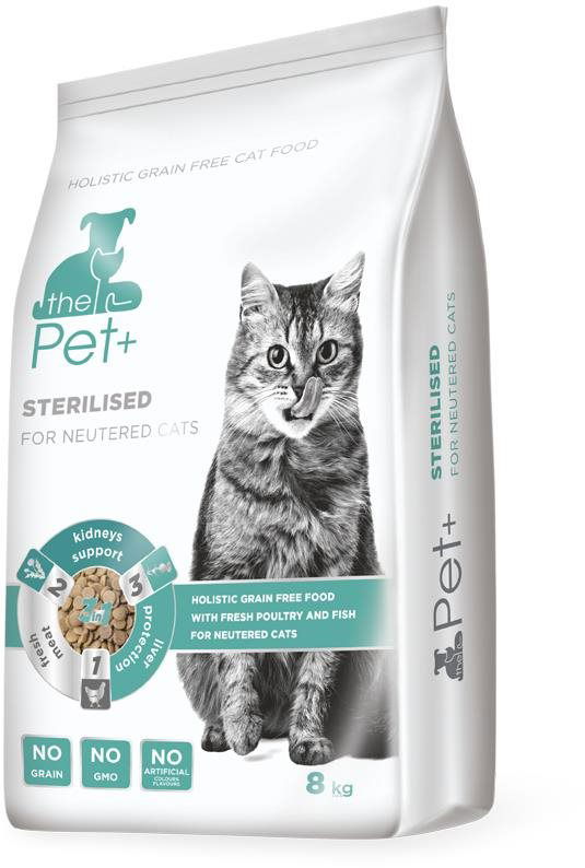 ThePet+ 3 in 1 Cat Sterilised 8 kg