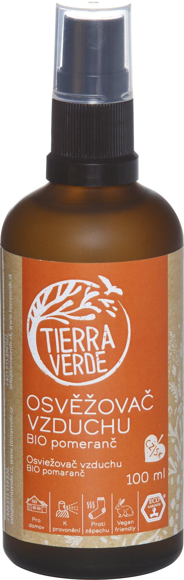 TIERRA VERDE BIO Pomaranč 100 ml