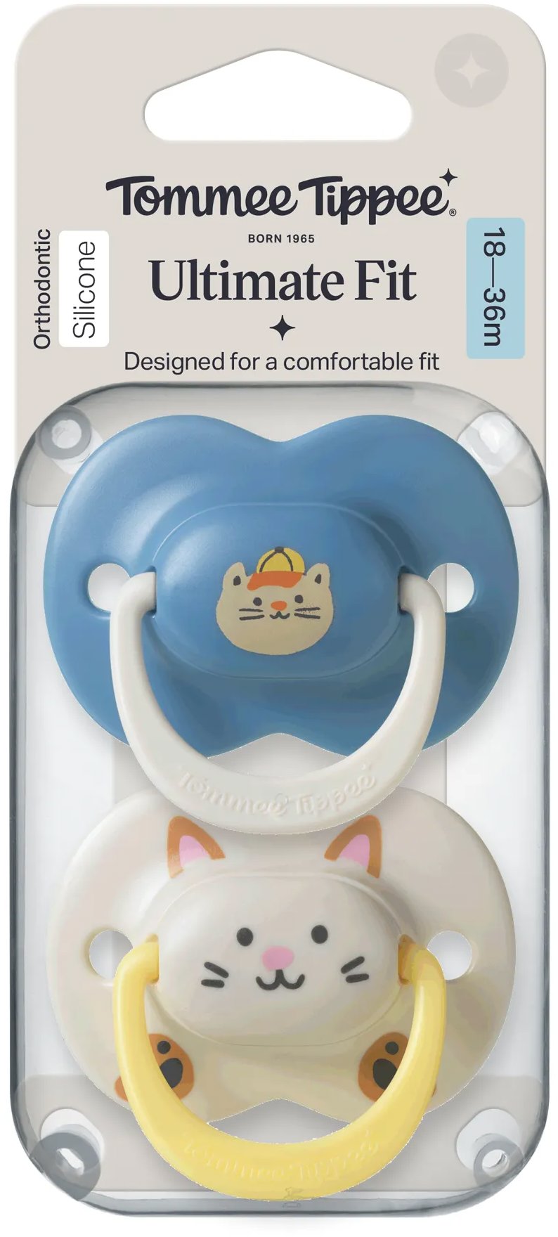 Tommee Tippee Ultimate Fit Deco Boy, 18 – 36 m, 2 ks