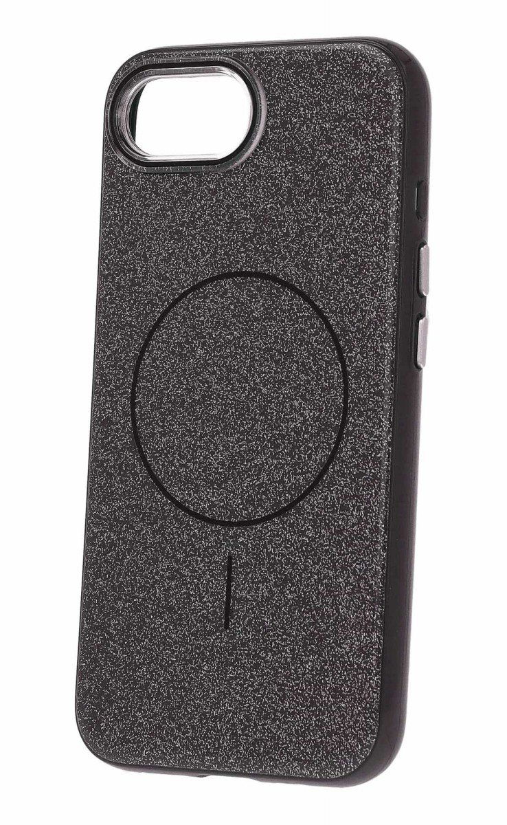 TopQ Magsafe Slim Shiny pre iPhone 16e black