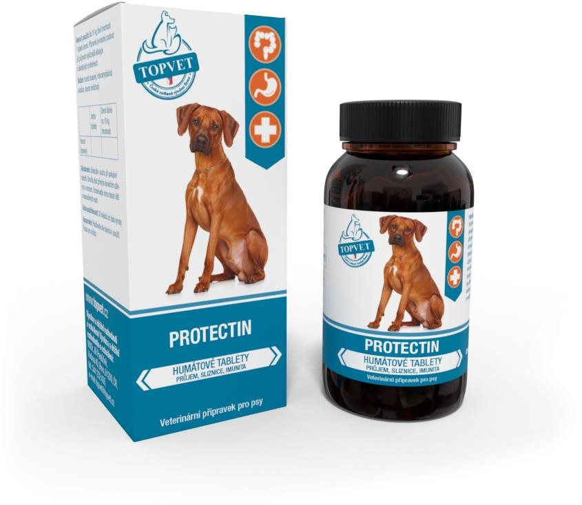 Topvet Humátové tablety Protectin 90 tbl