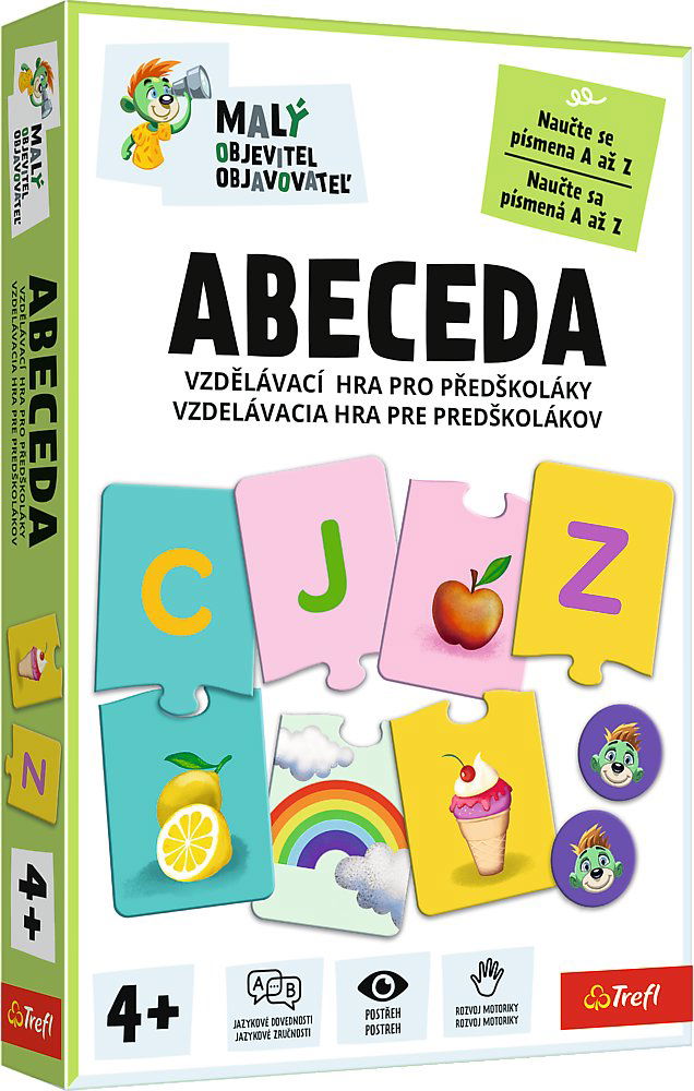Trefl Malý objaviteľ Abeceda