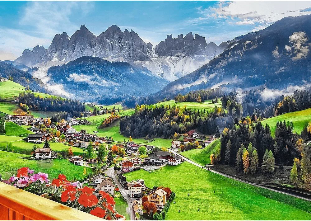 TREFL Puzzle Dolomity: St. Magdalena 1000 dielikov