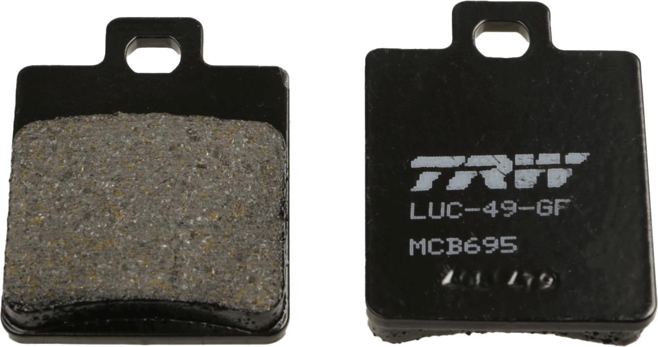 TRW Brzdové doštičky MCB695