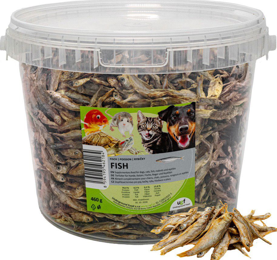 UGF Sušené rybičky 460 g
