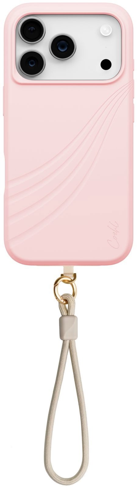 UNIQ COEHL Serina na iPhone 17 Pro, Cloud pink