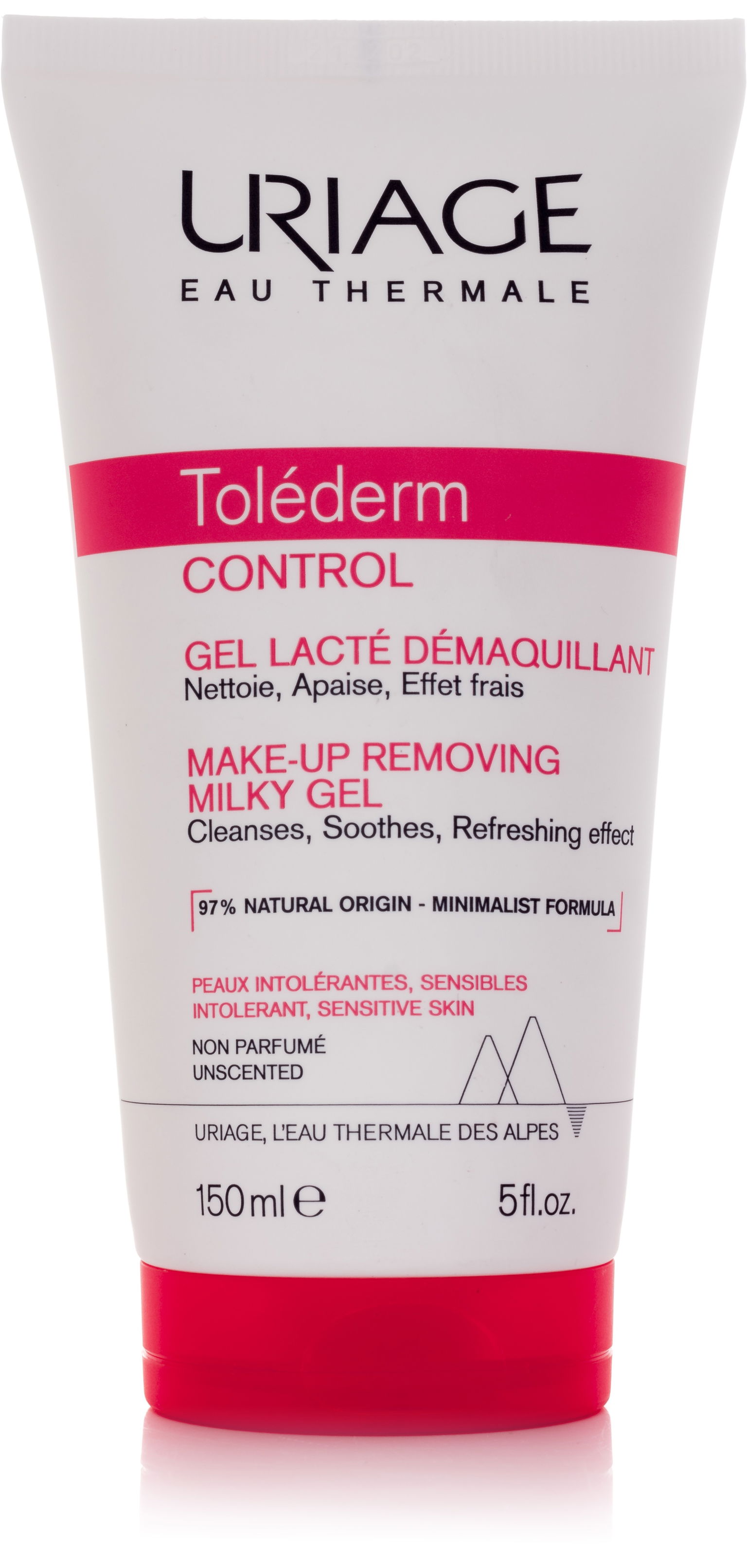 URIAGE Toléderm Control Make-up Removing Milky Gél 100 ml