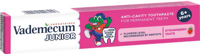 VADEMECUM Junior Fresh Strawberry Flavor 75 ml
