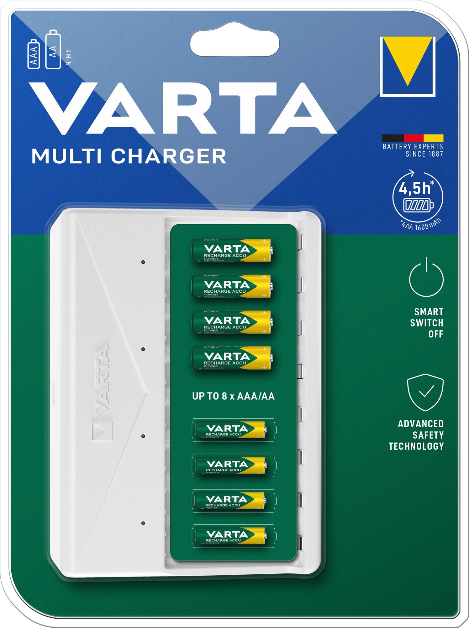 VARTA nabíjačka Multi Charger empty