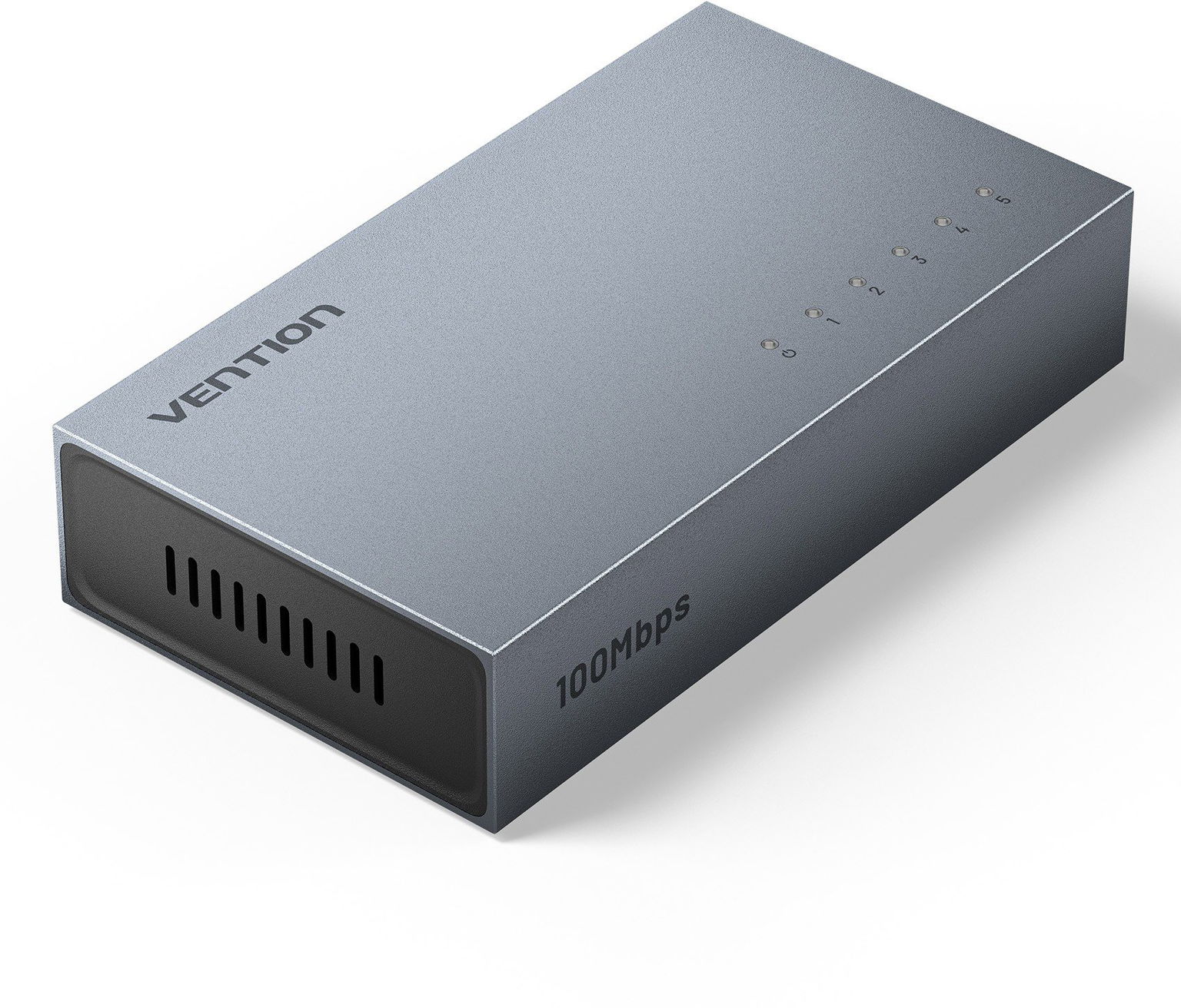 Vention 5-Port 100 Mbps Ethernet Switch Gray
