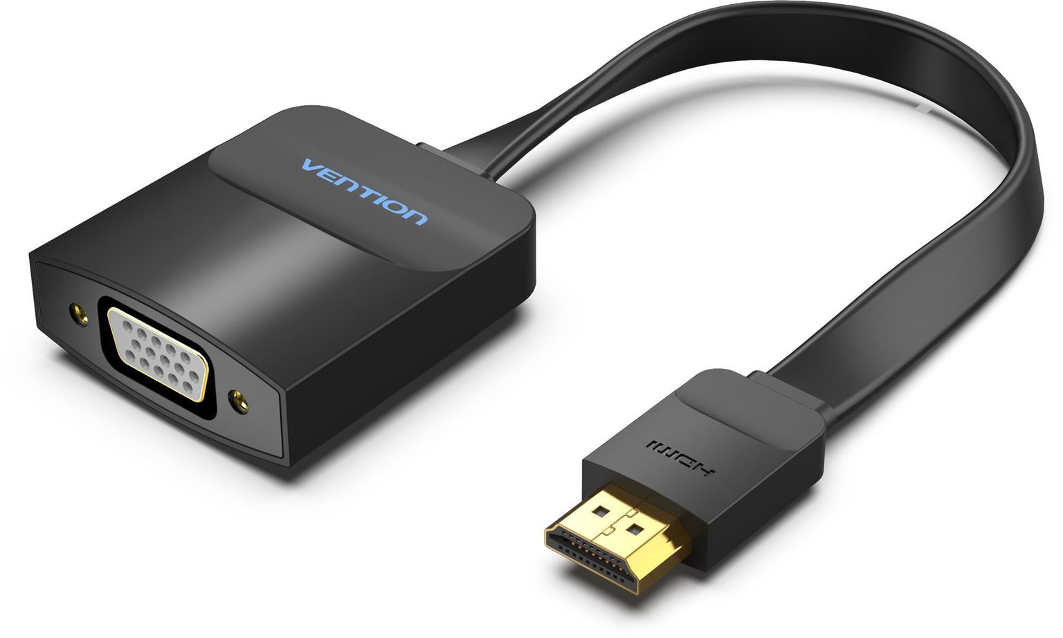 Vention Flat HDMI to VGA Converter 0,15 m Black