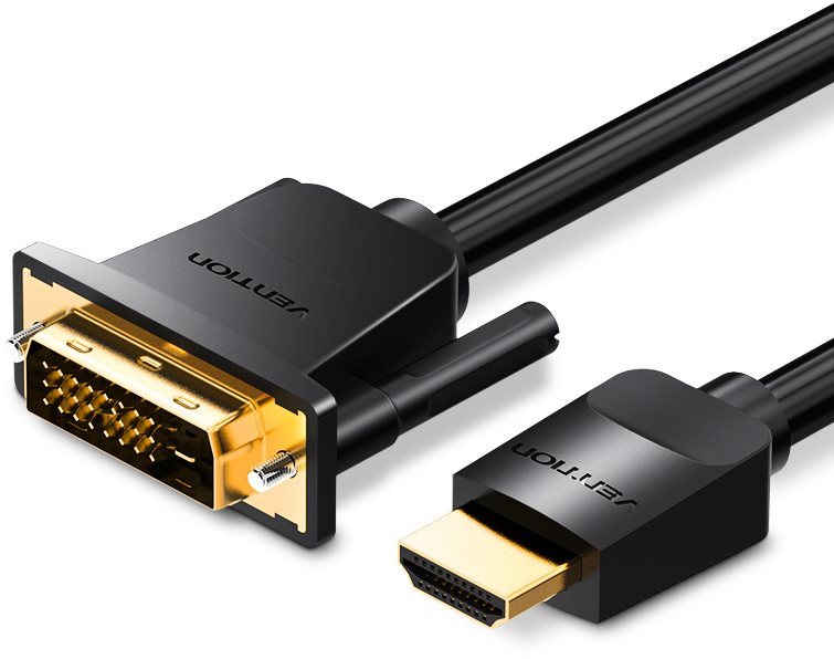 Vention HDMI to DVI Cable 1,5 m Black