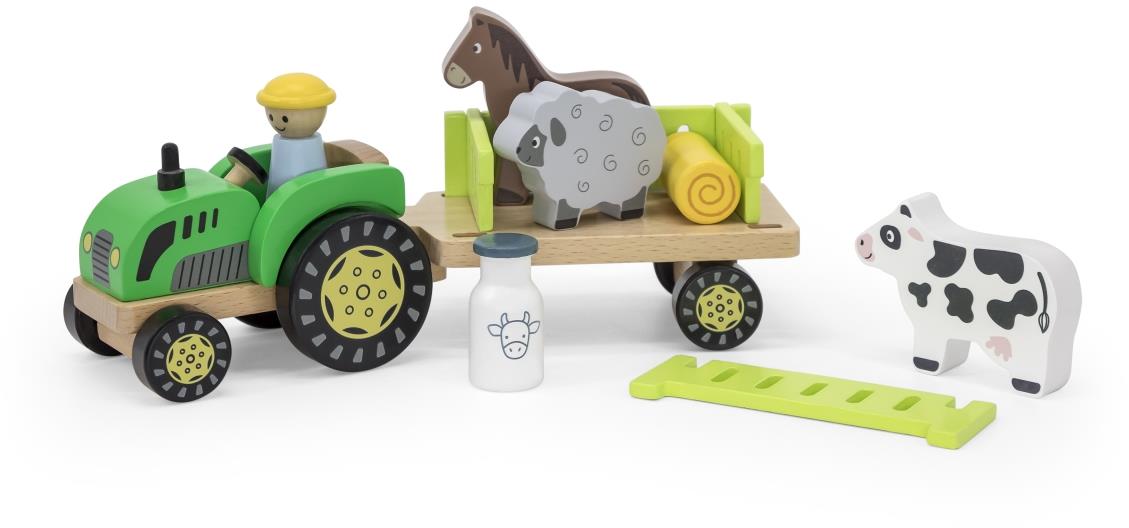 Viga Traktor so zvieratkami