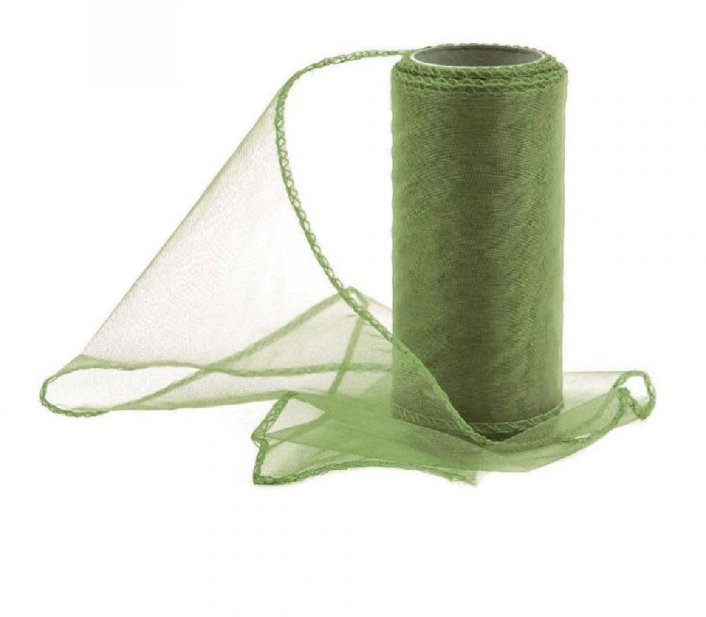 Vikpap Organza 12 cm/10y tmavě zelená