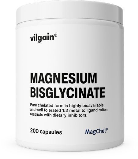Vilgain Horčík bisglycinát 200 kapsúl