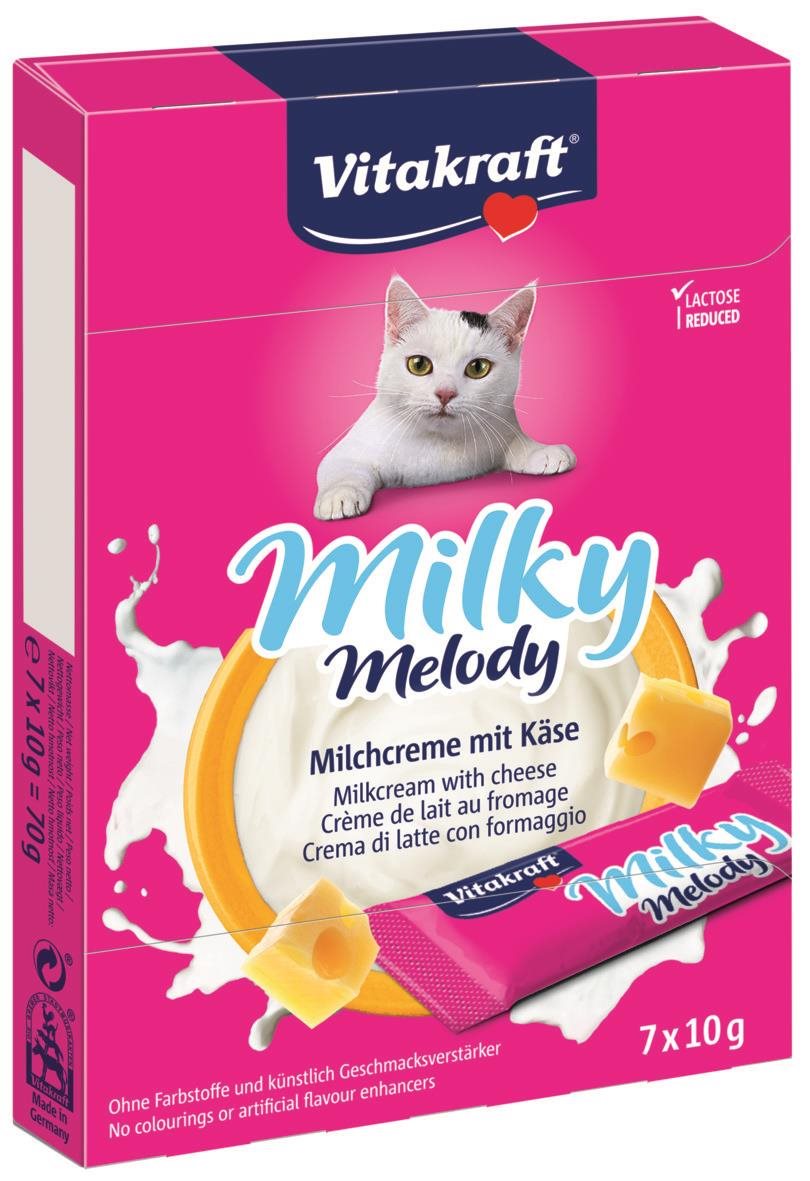 Vitakraft Cat pochúťka Milky Melody syr 70 g