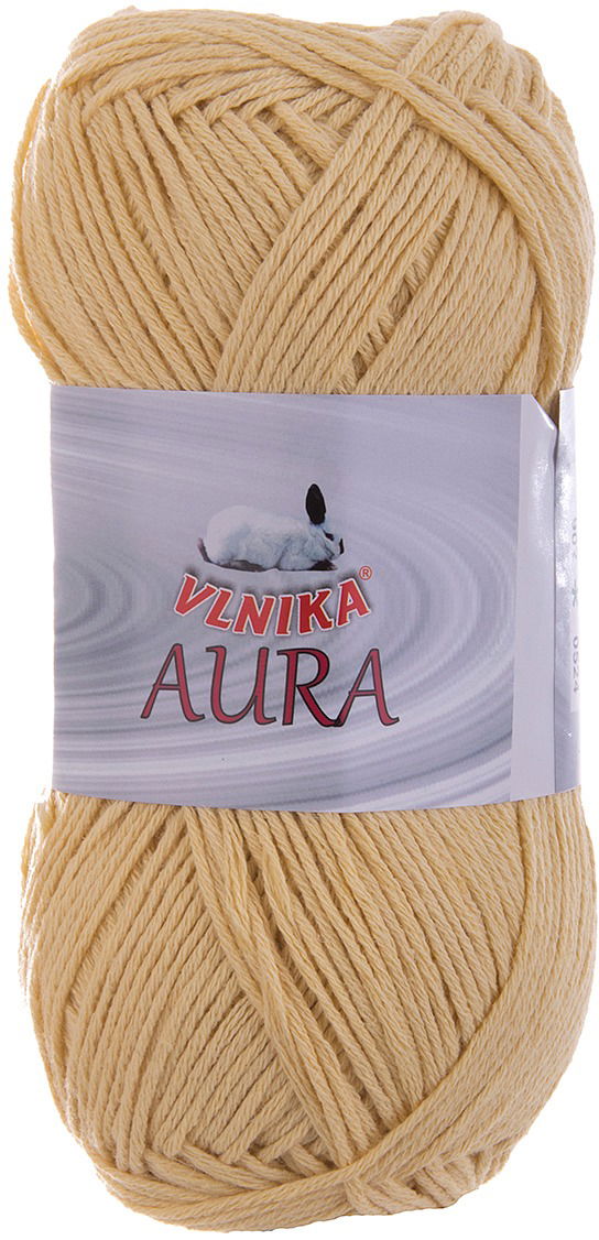 VLNIKA Priadza Aura 100 g – 902 vanilková