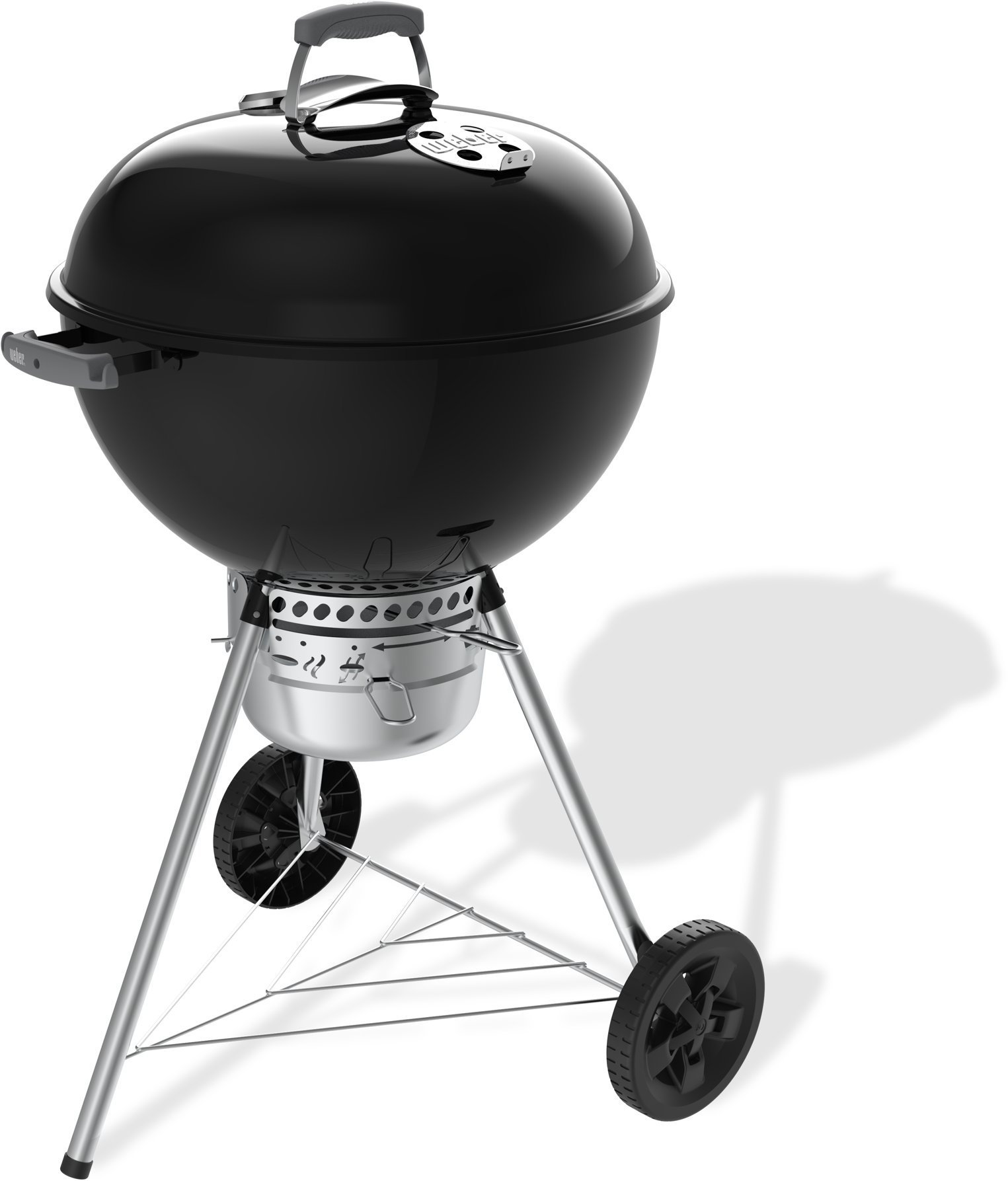 WEBER Gril na drevo a uhlie Original Kettle Premium priemer 57 cm