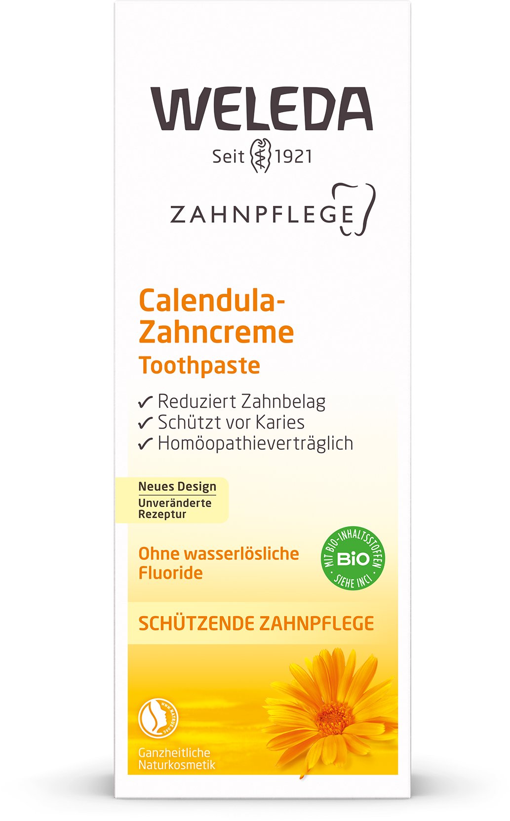 WELEDA nechtíková zubná pasta 75 ml