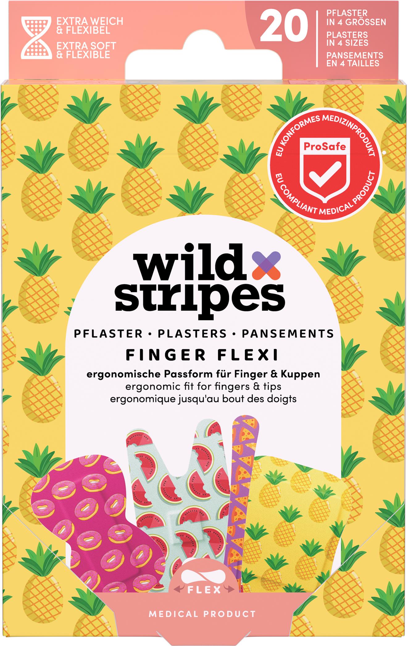 WILD Stripes Finger Flexi Food, 20 ks