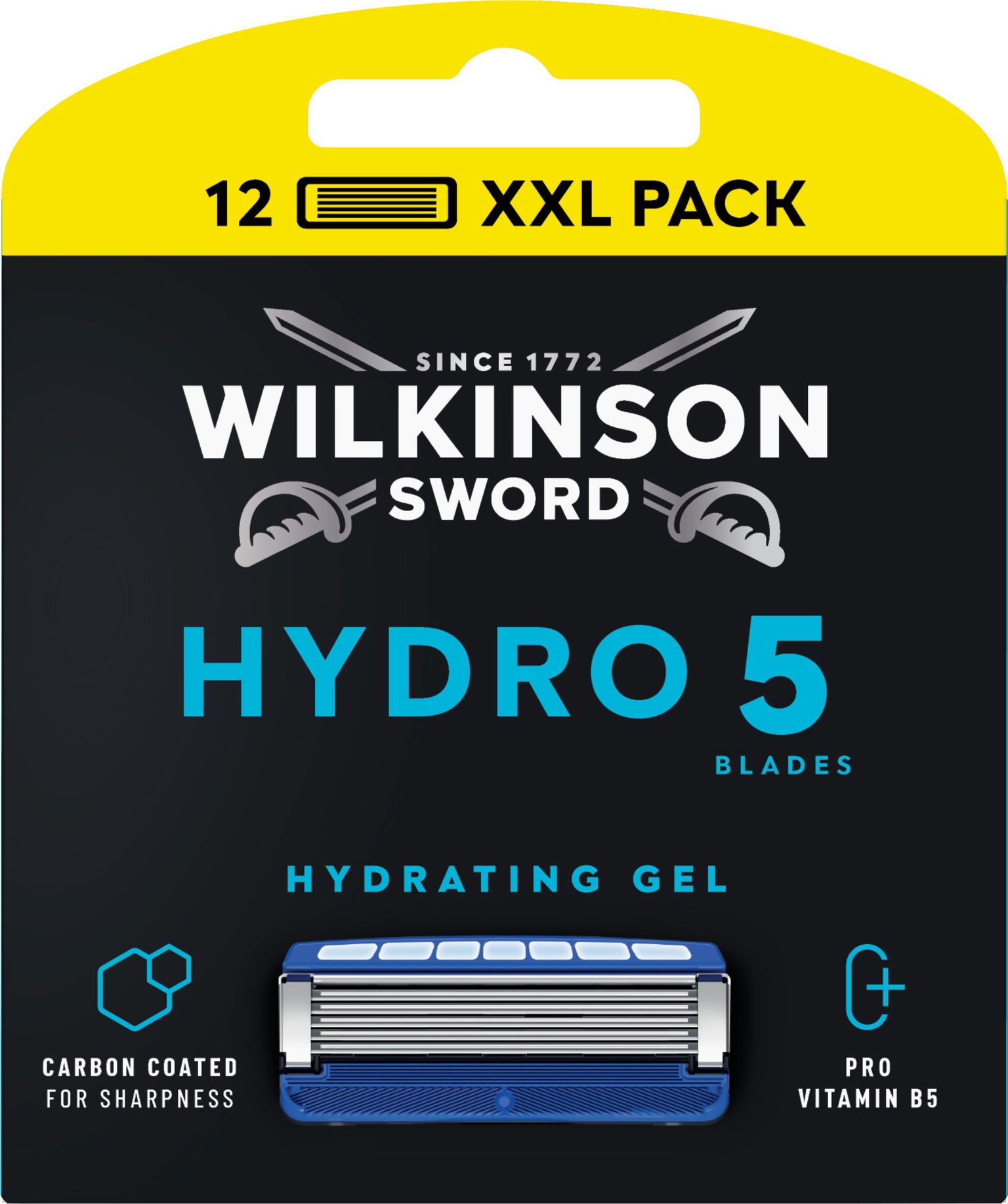 WILKINSON Hydro 5 Skin Protection XXL náhradné hlavice 12 ks