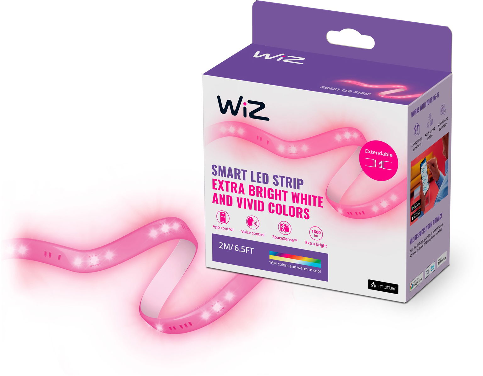 WiZ LED Lightstrip 2 m Starter Kit