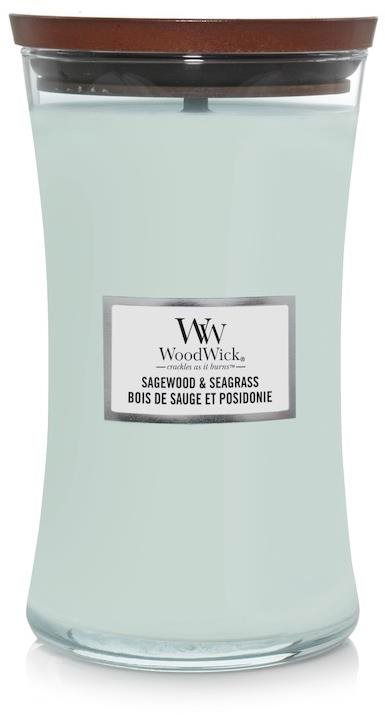 WOODWICK Sagewood & Seagrass 609 g