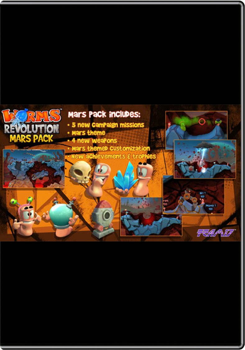 Worms Revolution – Mars Pack DLC (PC)