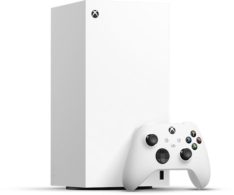 Xbox Series X – 1 TB Robot White (Digital Edition)