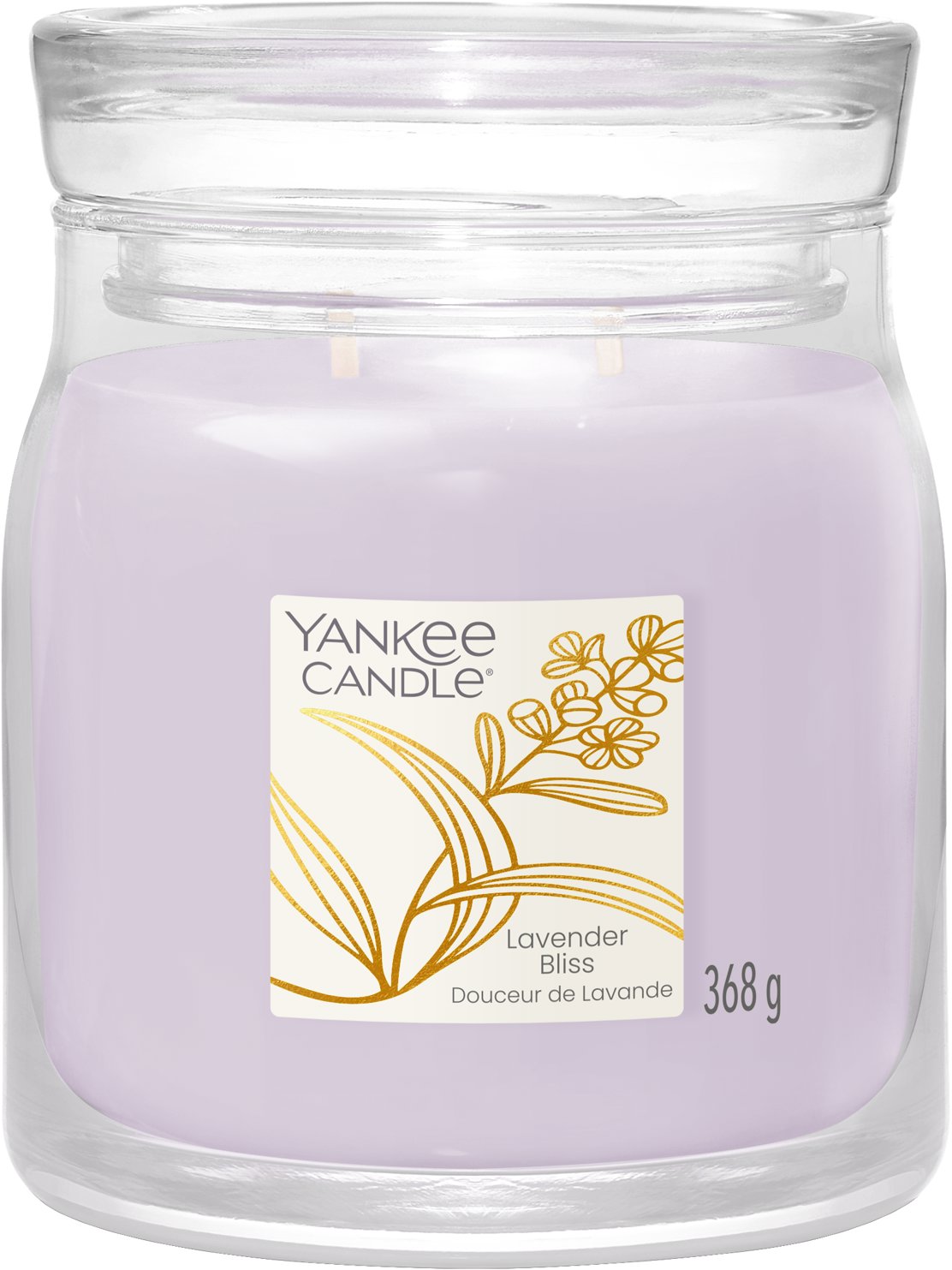 YANKEE CANDLE Signature Lavender Bliss 368 g