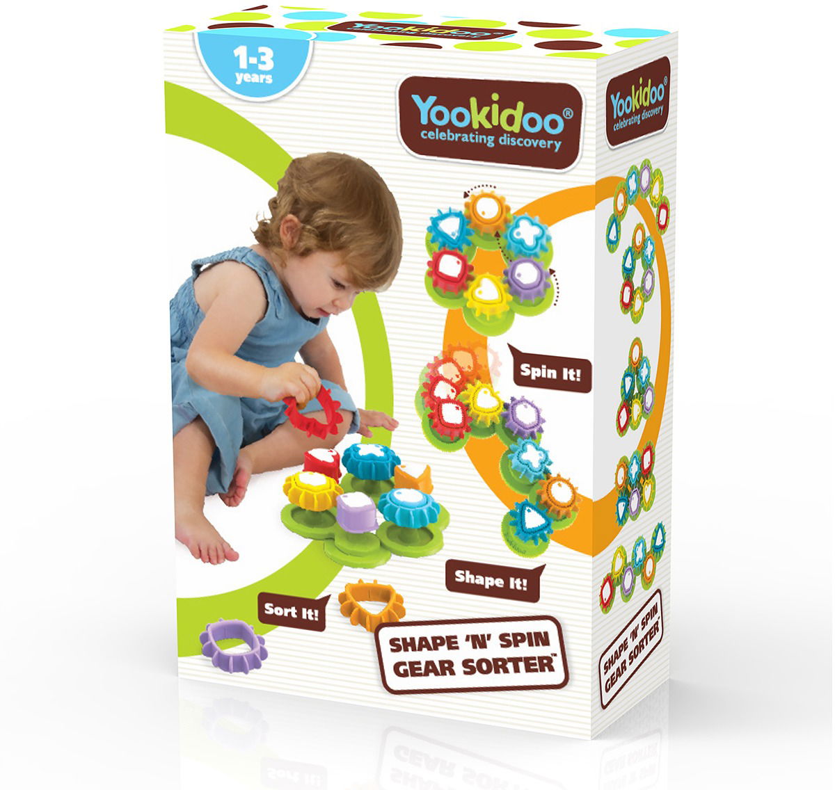 Yookidoo – Ozubené tvary