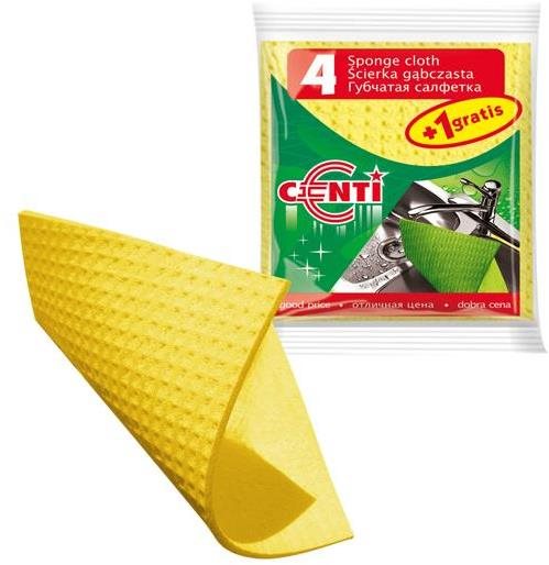 YORK špongiová utierka centi/azur 5 ks