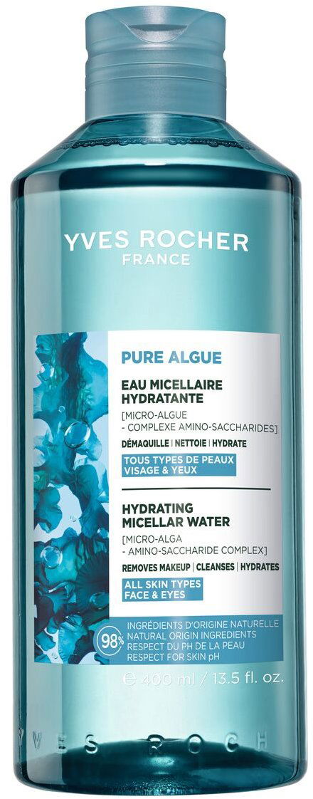 YVES ROCHER Pure Algue hydratačná micelárna voda 400 ml