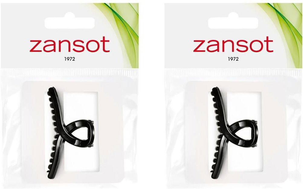 Zansot Sponka Curved 7 cm, lesklá čierna