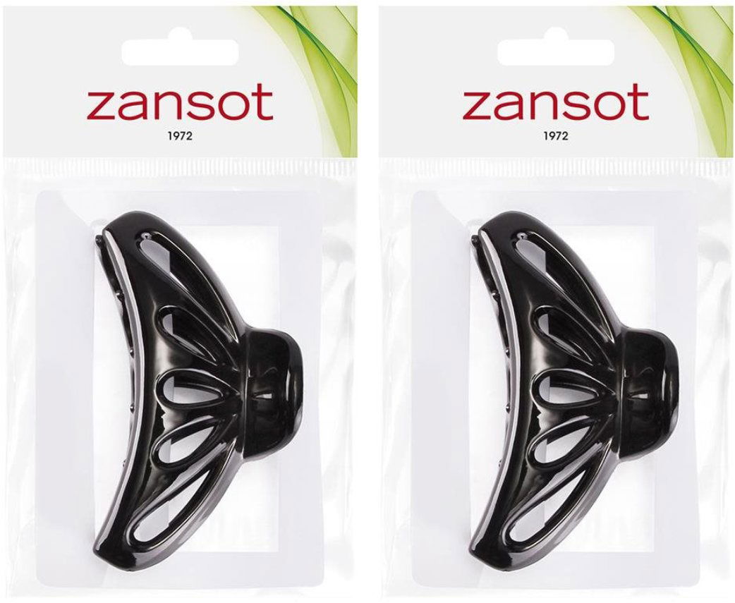 Zansot Sponka Curved Large 9,5 cm, lesklá čierna
