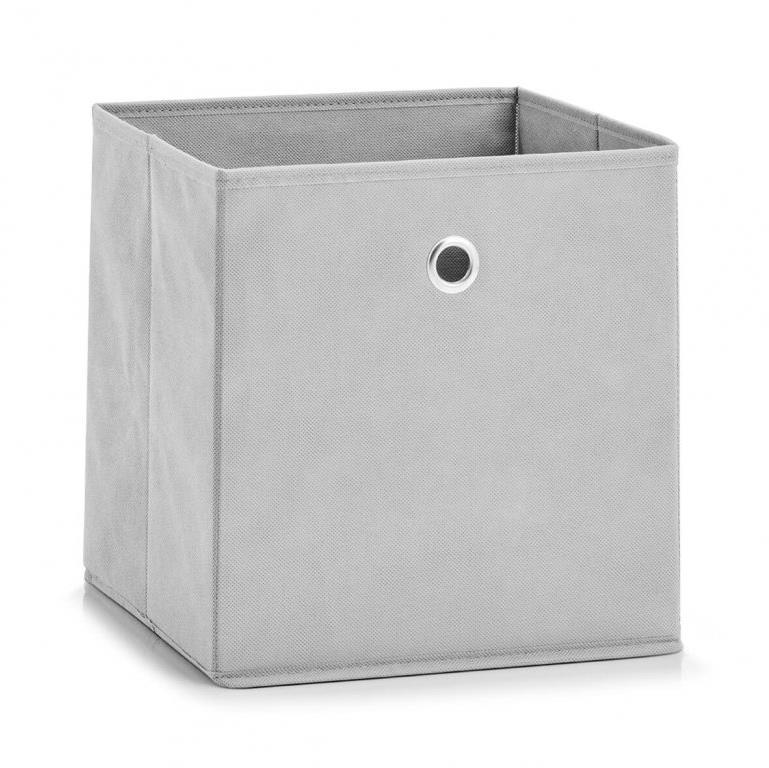 Zeller Látkový úložný box, sivý