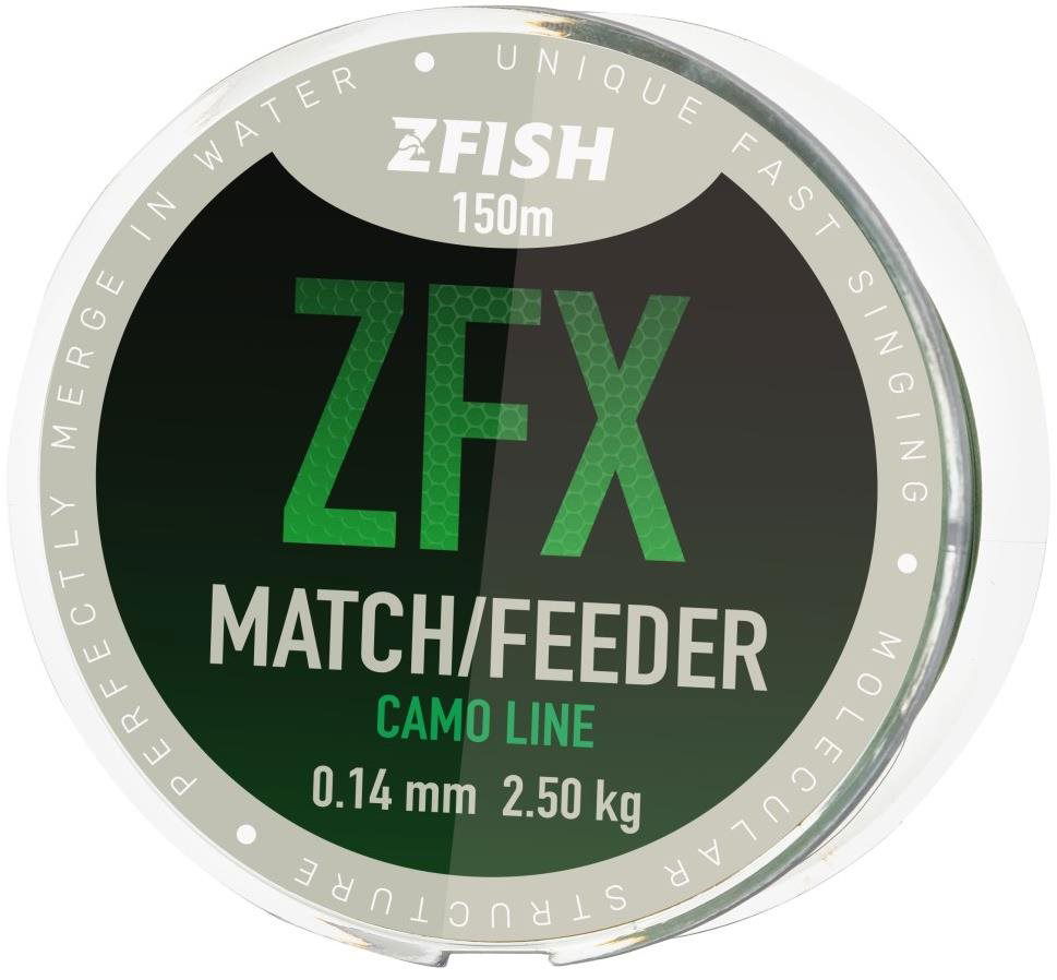 Zfish ZFX Match/Feeder CamoLine 0,14 mm 2,5 kg 150 m