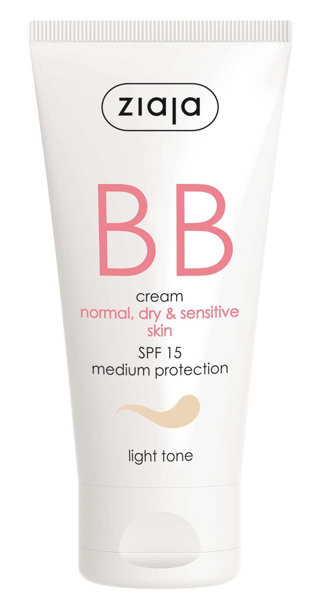 ZIAJA BB krém normálny, suchá, citlivá pleť – tón svetlý SPF15 50 ml