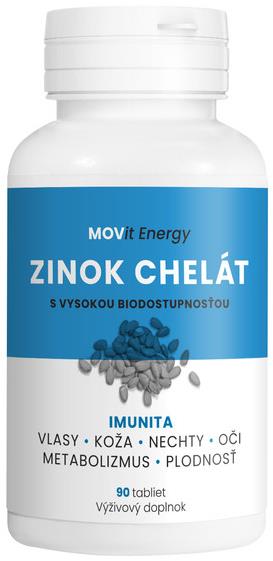 Zinok Chelát 15 mg, 90 tbl.