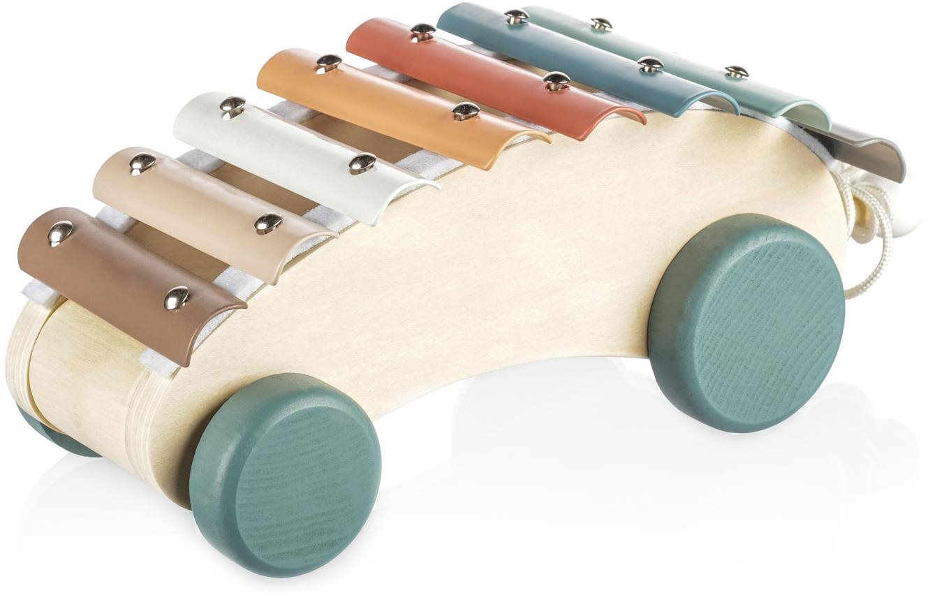 ZOPA Drevený ťahací xylofón xylophone