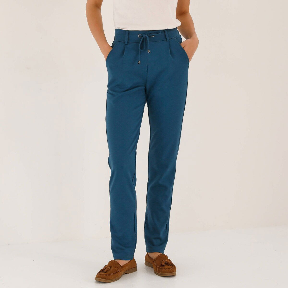 Chino nohavice z Milano úpletu