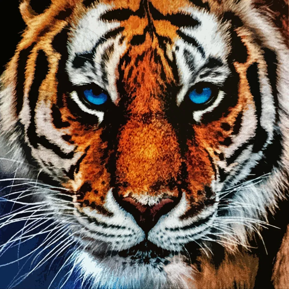 Diamantové maľovanie Tiger – obrázok 4