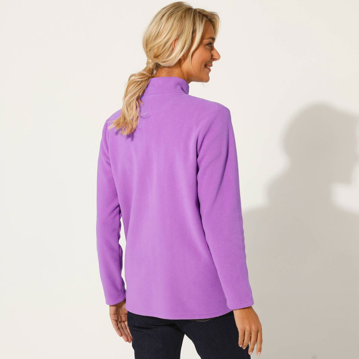 Fleecová bunda na zips – obrázok 7