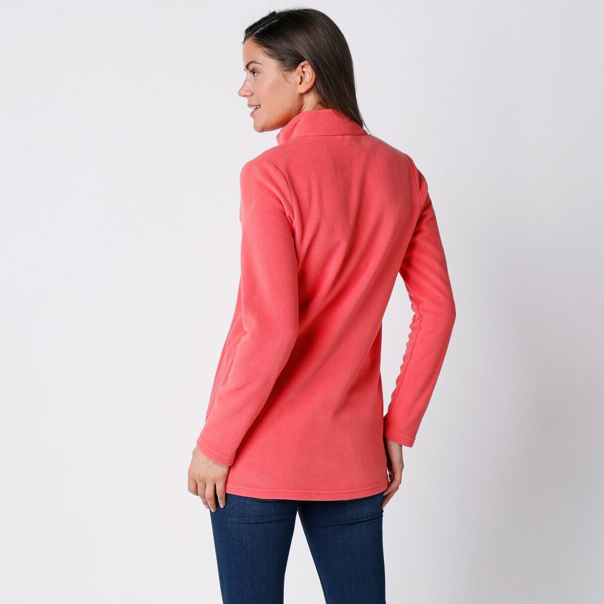 Fleecová bunda na zips – obrázok 4