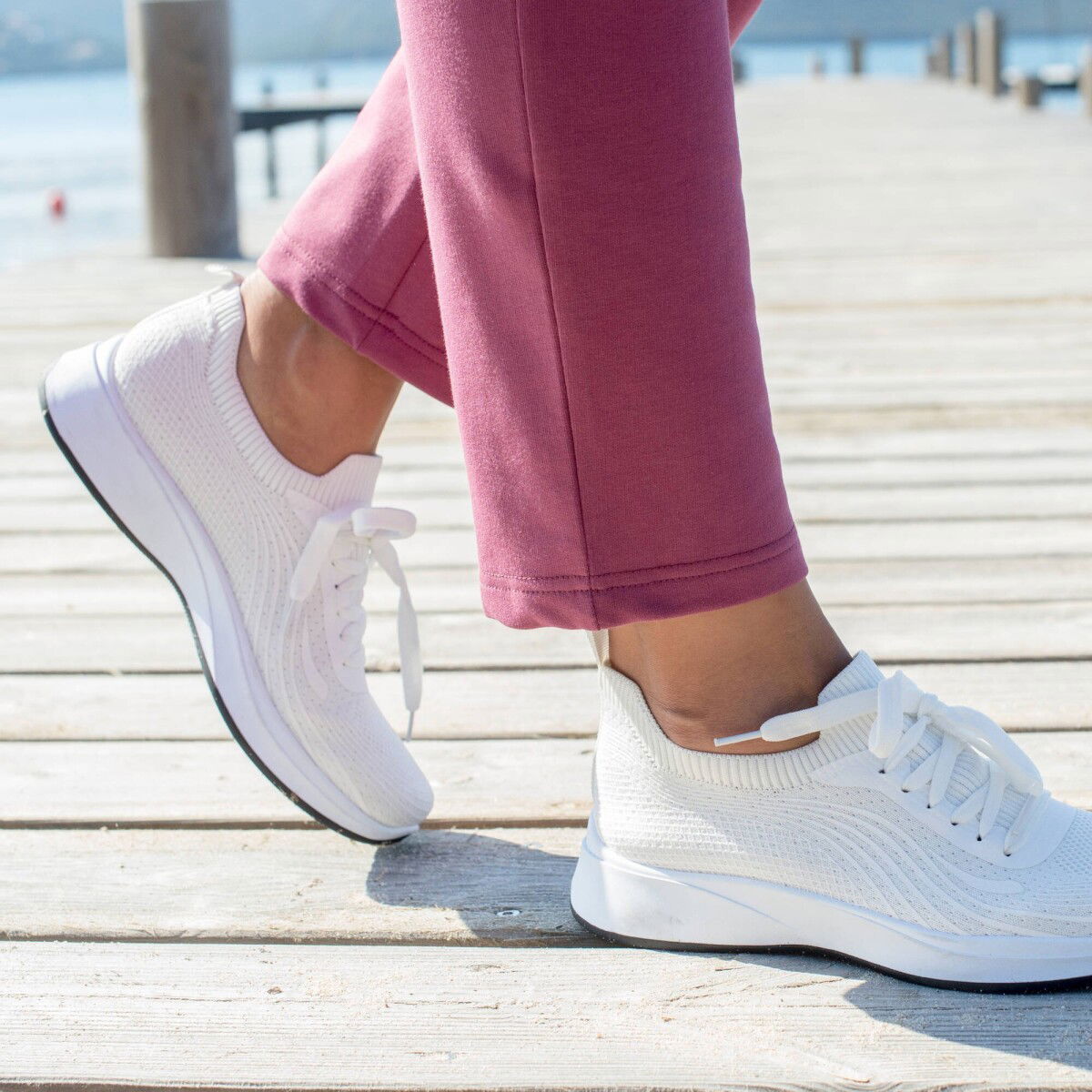 Moltonové joggingové nohavice s pružným pásom – obrázok 6