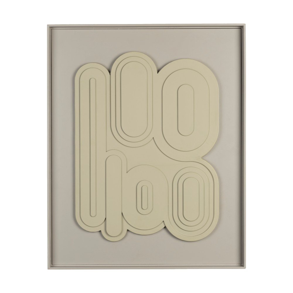 3D obraz s rámom 52x64 cm August – Zuiver