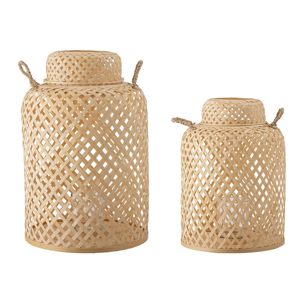 Bambusový lampáš 2 ks 45 cm Madlin – Bloomingville