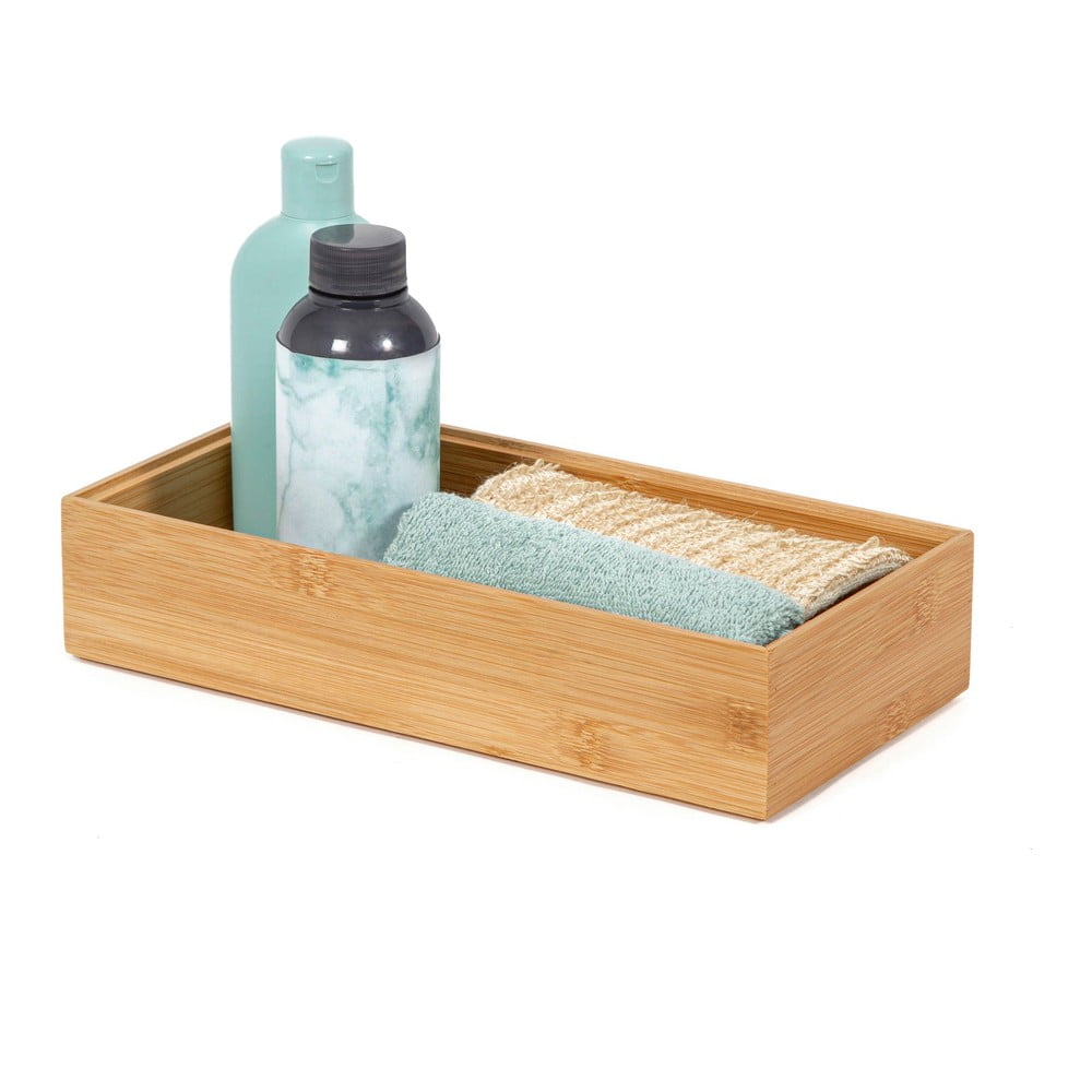 Bambusový organizér Compactor Woody, 30 × 15 × 6,35 cm