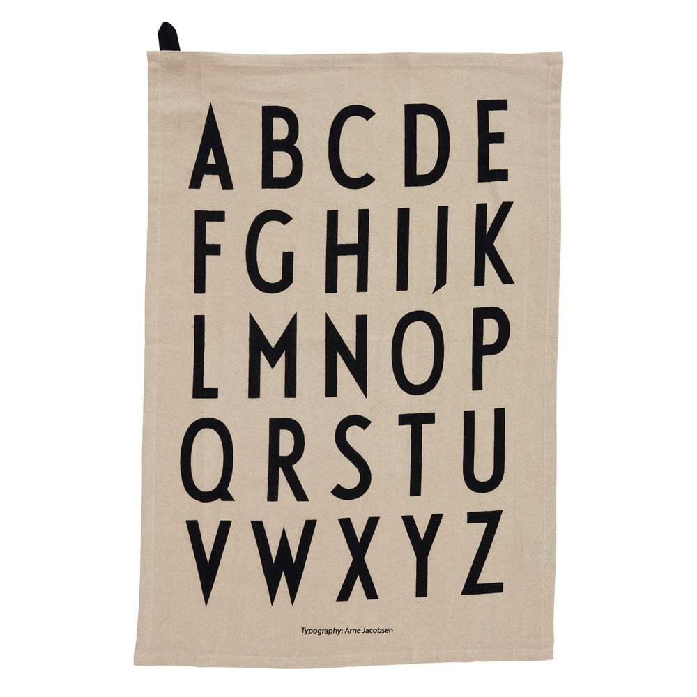 Bavlnené utierky v súprave 2 ks 40x60 cm – Design Letters