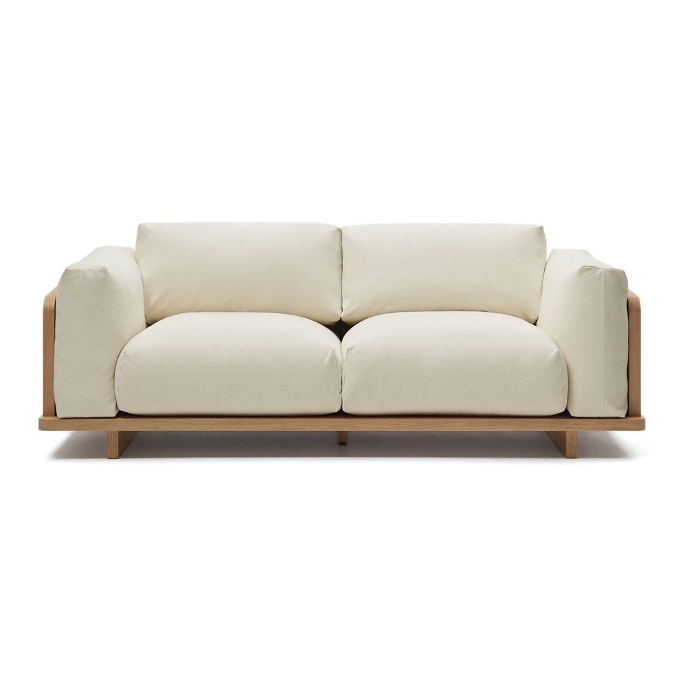Béžová pohovka 225 cm Oaq – Kave Home